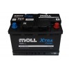 Аккумулятор Moll XTRA Charge 75a/h 720A (84075)