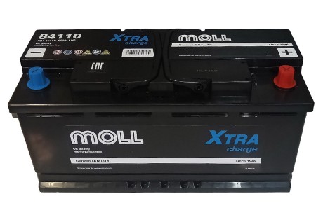 Аккумулятор Moll XTRA Charge 110 a/h 960A (84110)