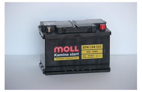 Аккумулятор Moll 74 A/ч R 680A (EN)