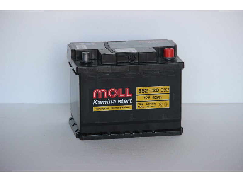 Аккумулятор Moll 62 A/ч R 520A (EN)