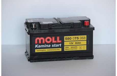 Аккумулятор Moll 80 a/h 680A