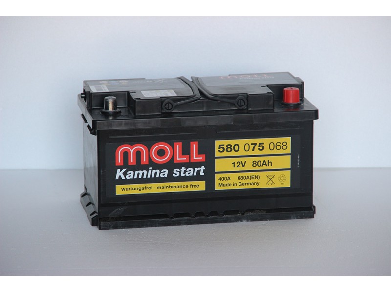 Аккумулятор Moll 80 a/h 680A