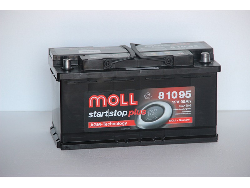 Аккумулятор Moll AGM 95 A/h 850A (EN)