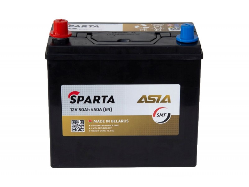Аккумулятор SPARTA Asia 50 a/h 450A