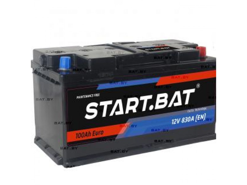 Аккумулятор Start.Bat 100 A/h R+ 830A (EN)