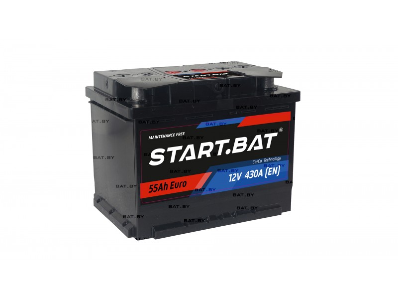 Аккумулятор Start.Bat 55 A/h R+ 430A (EN)