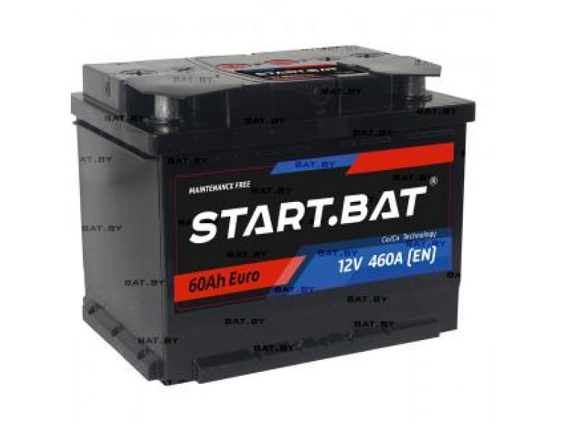 Аккумулятор Start.Bat 60 A/h R+ 500A (EN)
