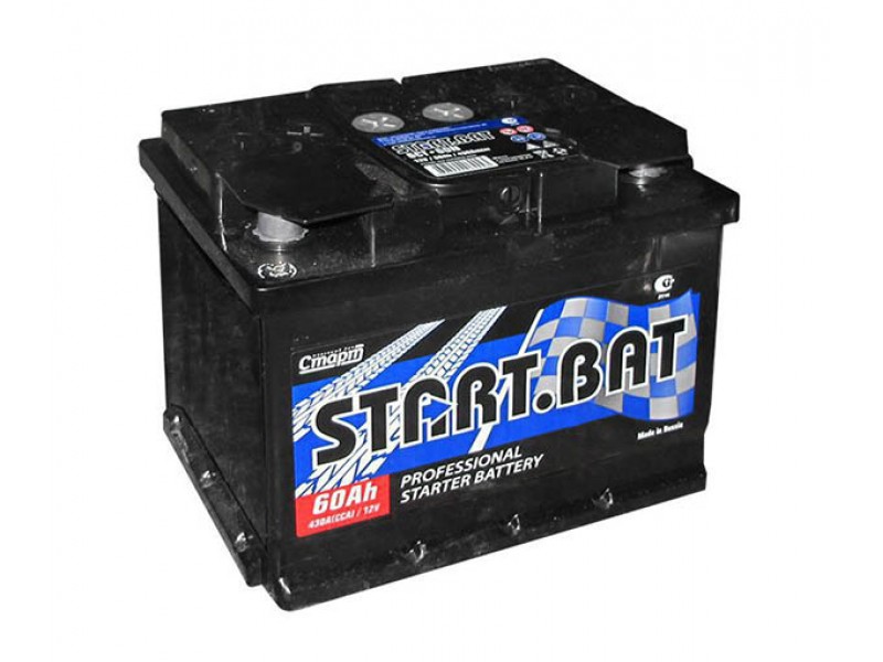 Аккумулятор Start.Bat 60 A/h R+L+ 500A (EN)