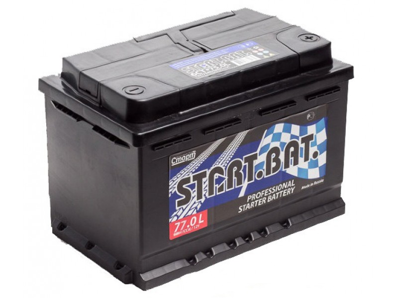 Аккумулятор Start.Bat 77 A/h R+L+ 550A (EN)