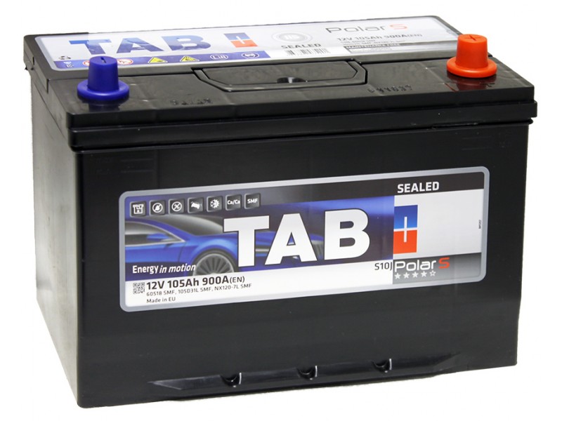 Аккумулятор TAB Polar S 105 JL Азия R+ L+