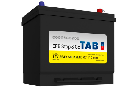 Аккумулятор TAB Stop&Go EFB SG65J  (65 А·ч)