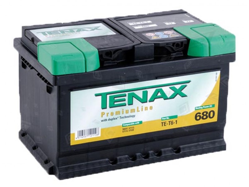Аккумулятор Tenax 72 a/h 680A