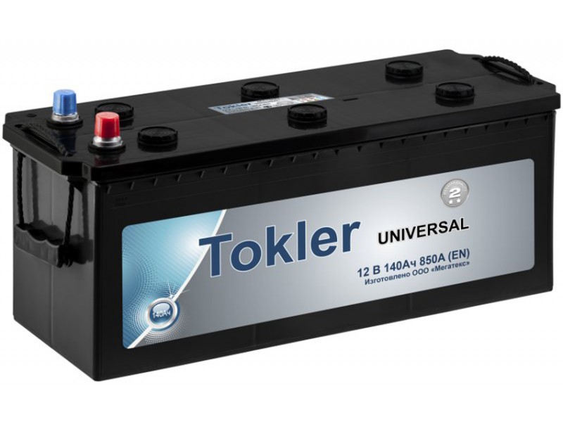 Аккумулятор TOKLER 140 a/h 850A 