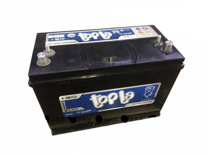 Аккумулятор Topla TOP Asia 110 A/h 1000A (конус+резьба) R+