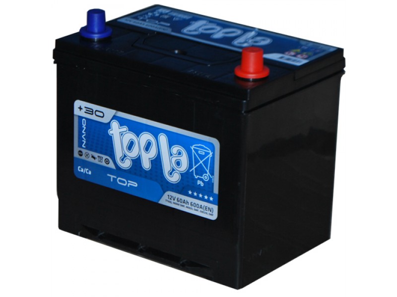 Аккумулятор Topla TOP Asia 60 A/h 600A R+