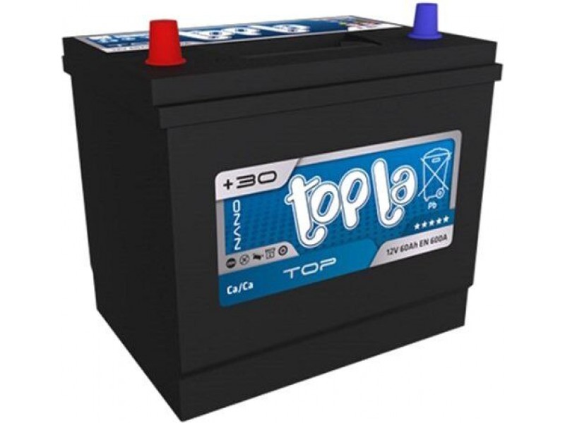 Аккумулятор Topla TOP Asia 60 A/h 600A L+
