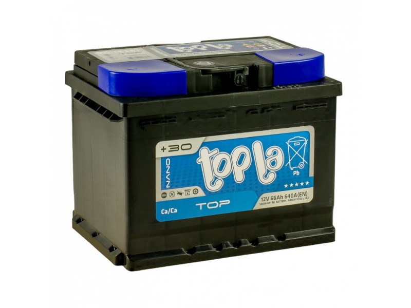 Аккумулятор Topla TOP 66 A/h 640A R+