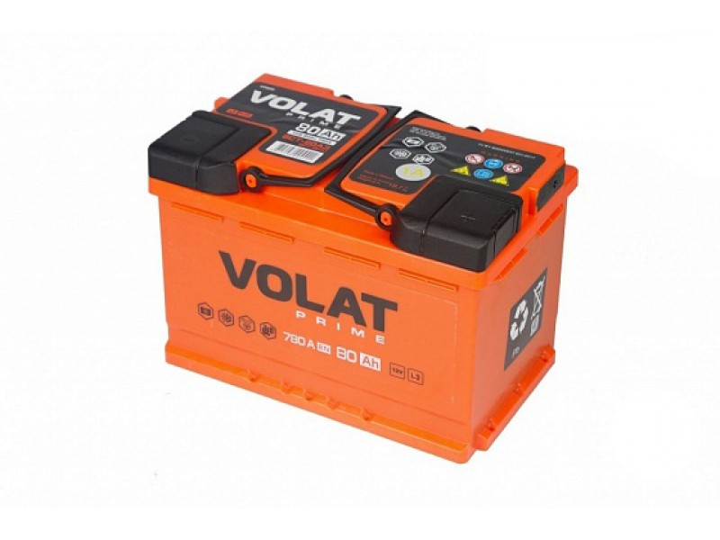 Аккумулятор VOLAT Prime 80 A/h 780A L+