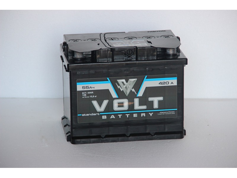 Аккумулятор Volt 55 a/h