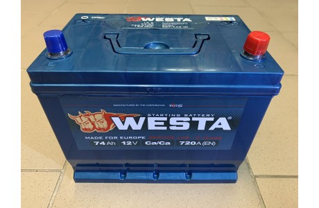 Аккумулятор Westa Asia 75 a/h 680A (EN)