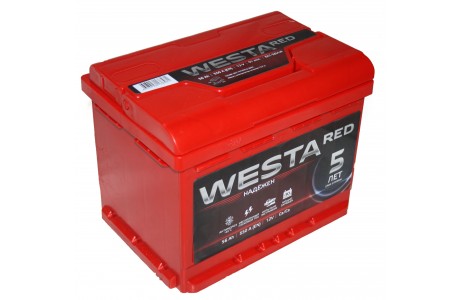 Аккумулятор Westa RED 56 a/h 550A