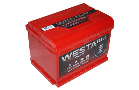 Аккумулятор Westa RED 60 a/h 640A