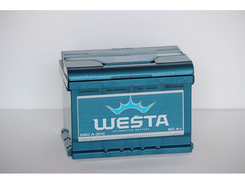 Аккумулятор Westa 60 a/h 600A L+R+