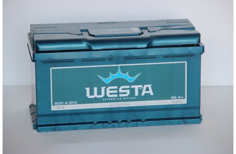 Аккумулятор Westa 92 a/h 820A