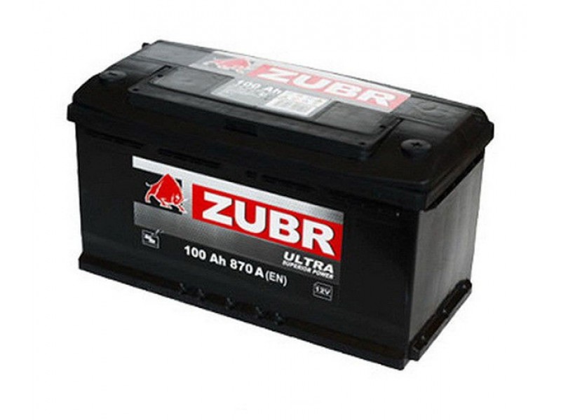 Аккумулятор Зубр Ultra  100 a/h 820A (EN)