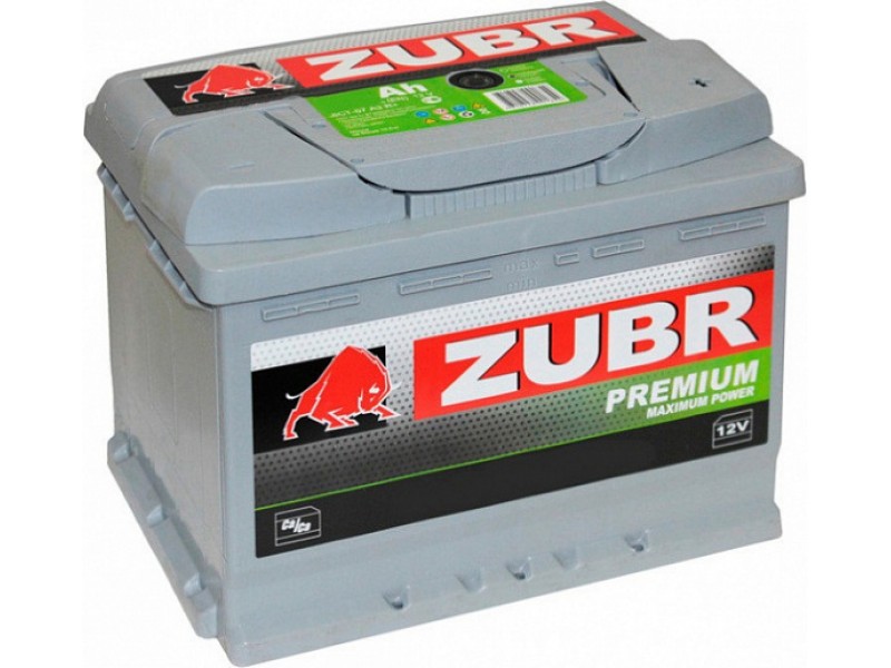 Аккумулятор Zubr Premium 65 A/h 650А L+