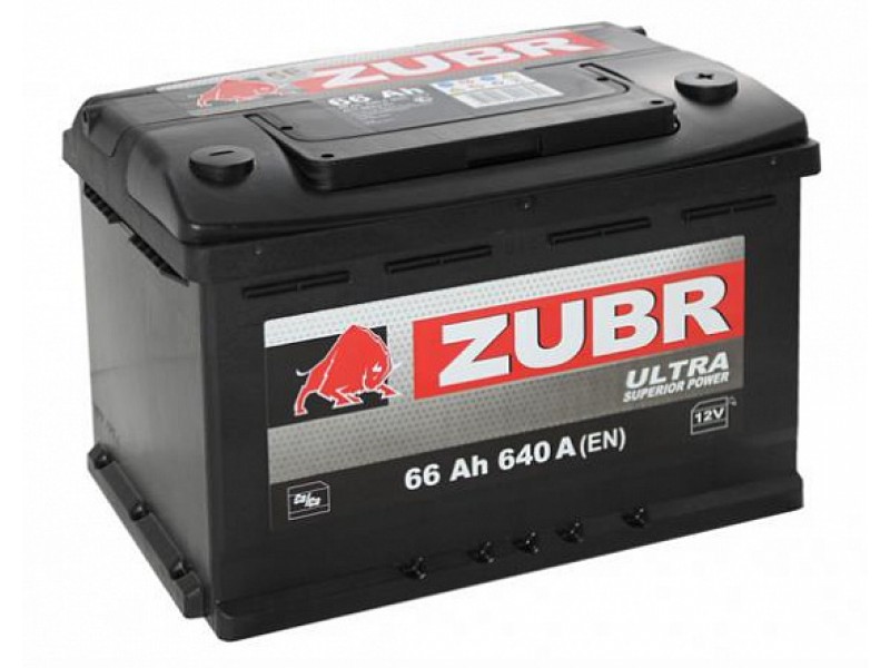 Аккумулятор Zubr Ultra 66 A/h 640А R+