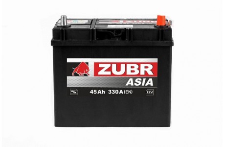 Аккумулятор Zubr Ultra ASIA 45 A/h 330А R+