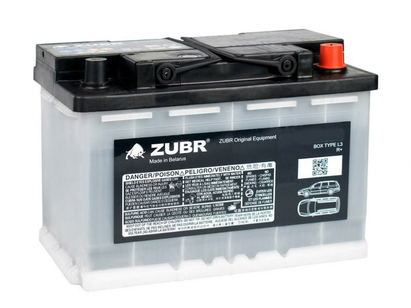 Аккумулятор Zubr Original 110 A/h 950А R+