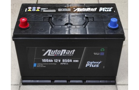 Аккумулятор Autopart Galaxy Plus 100 A/h 850A L+