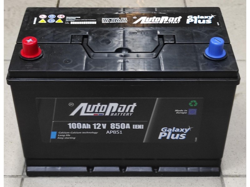 Аккумулятор Autopart Galaxy Plus 100 A/h 850A L+