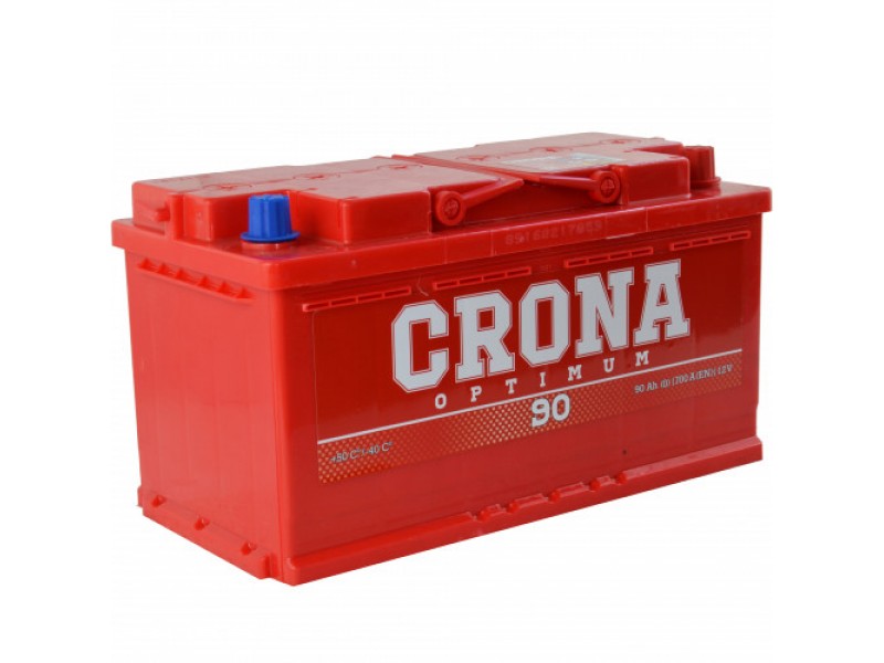 Аккумулятор CRONA 6СТ-90 A/h 700A R+