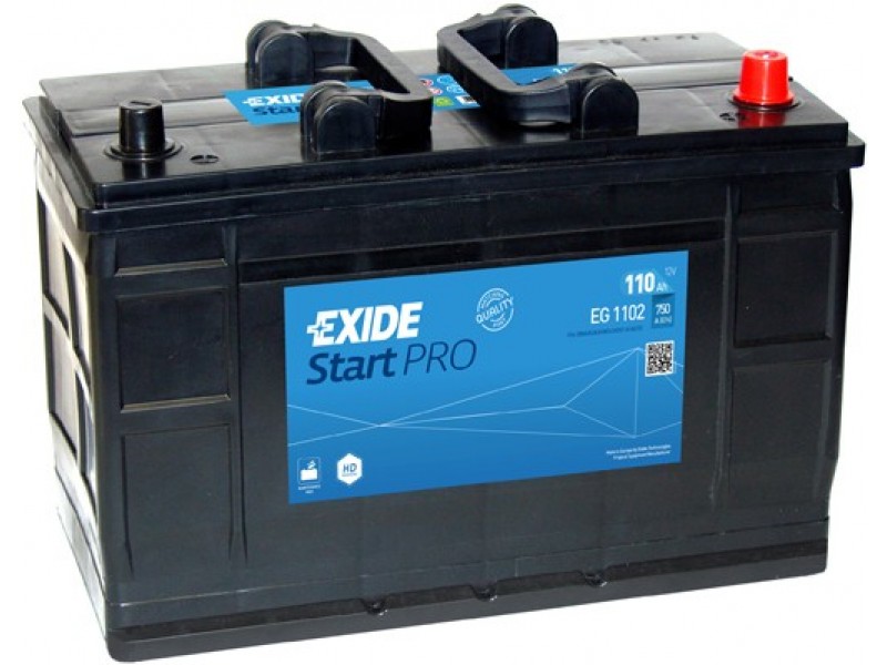 Аккумулятор Exide Professional Power 110 A/h 750A R+