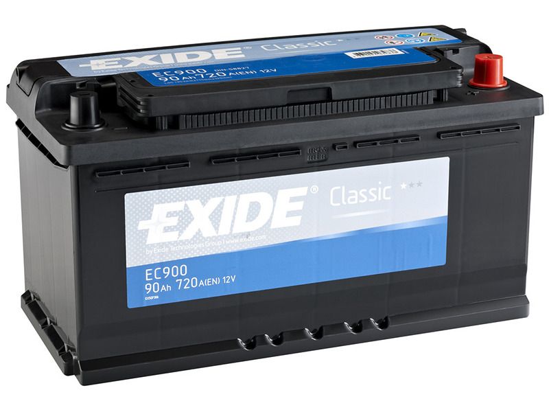 Аккумулятор Exide Classic EC900 (90 A/h), 720A R+