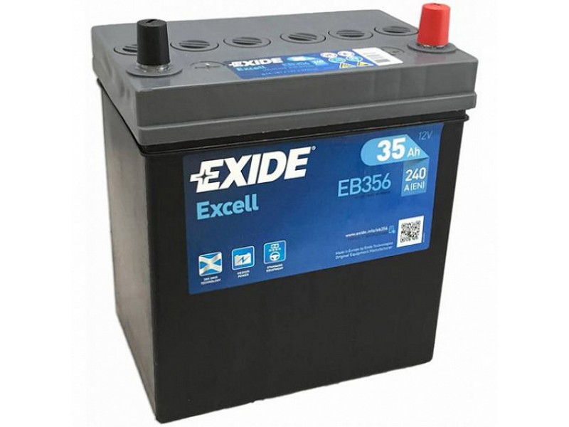 Аккумулятор Exide Excell EB356 (35 A/h), 240A R+
