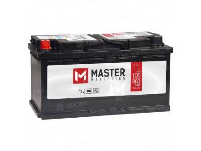 Аккумулятор MASTER BATTERIES 100 A/h 800A L+