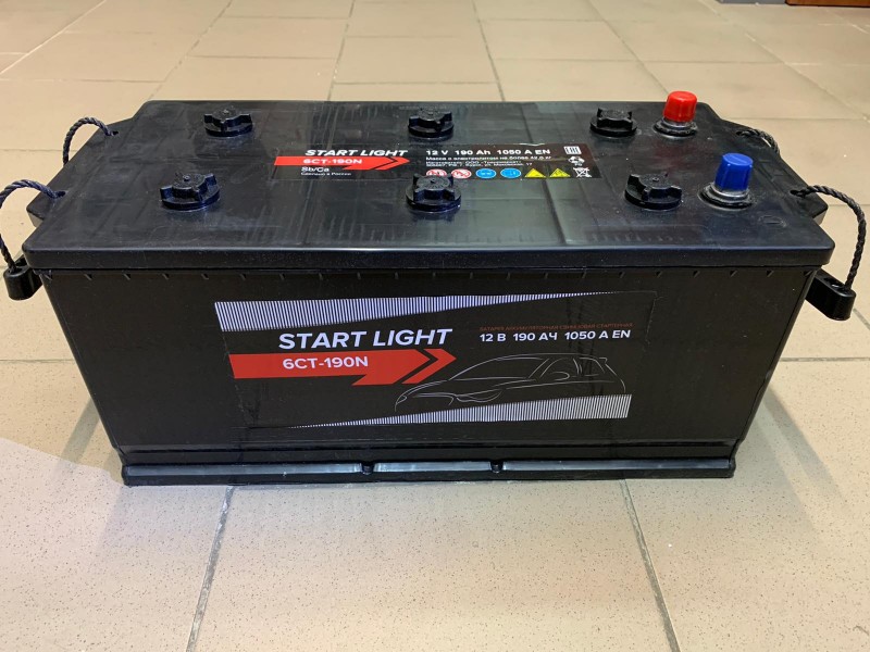 Аккумулятор Start Light 190 a/h 1050А