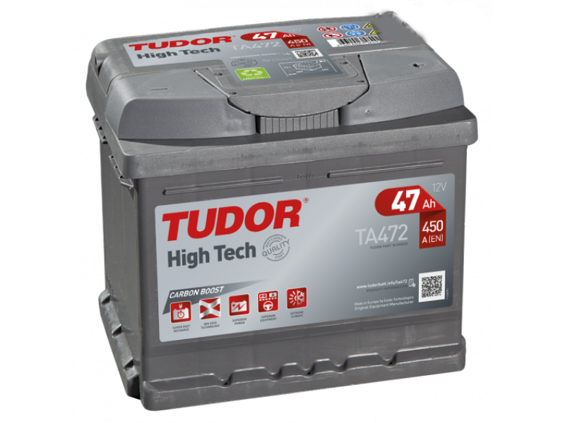 Аккумулятор Tudor High Tech TA472 47 А/ч 450A