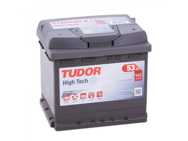 Аккумулятор Tudor High Tech TA530 53 А/ч 540A
