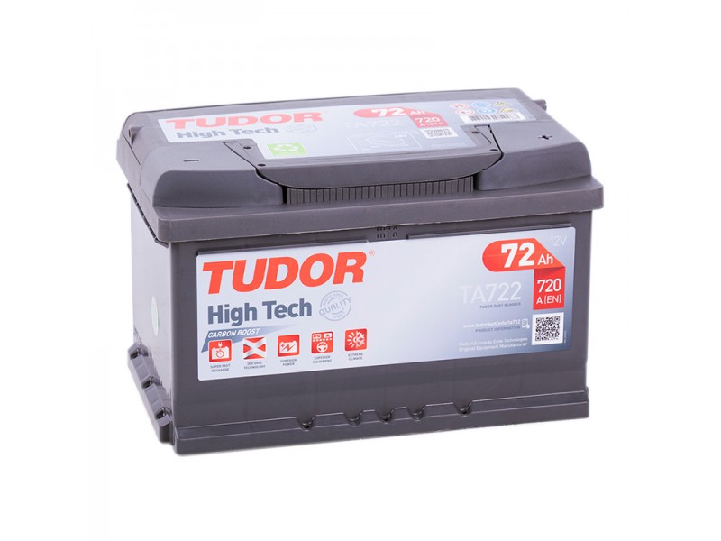 Аккумулятор Tudor High Tech TA722 72 А/ч 720A