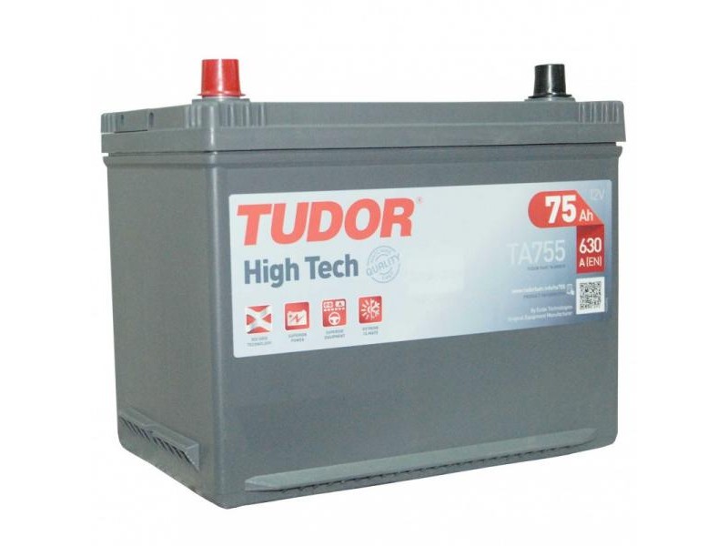 Аккумулятор Tudor High Tech Japan 75 А/ч 630A L+