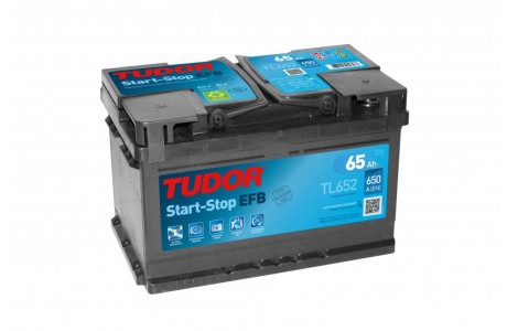 Аккумулятор TUDOR Start-Stop EFB TL652 65 A/h 650A R+
