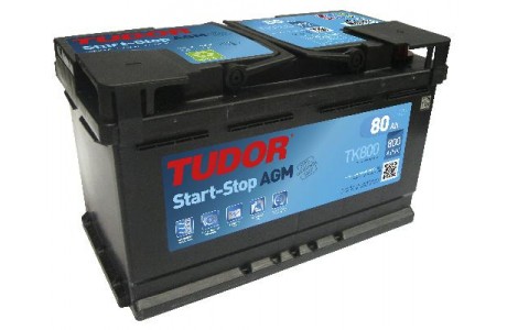 Аккумулятор TUDOR Start-Stop AGM TK800 80 A/h 800A R+