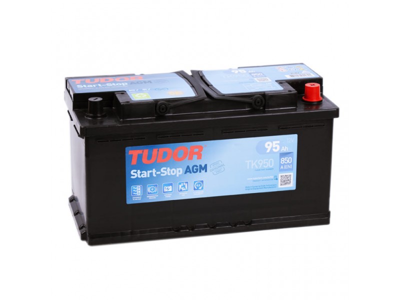 Аккумулятор TUDOR Start-Stop AGM TK950 95 A/ч 850A R+