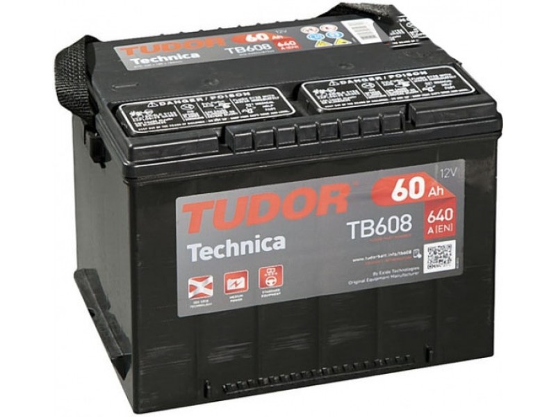 Аккумулятор Tudor Technica TB608 60 А/ч 640A