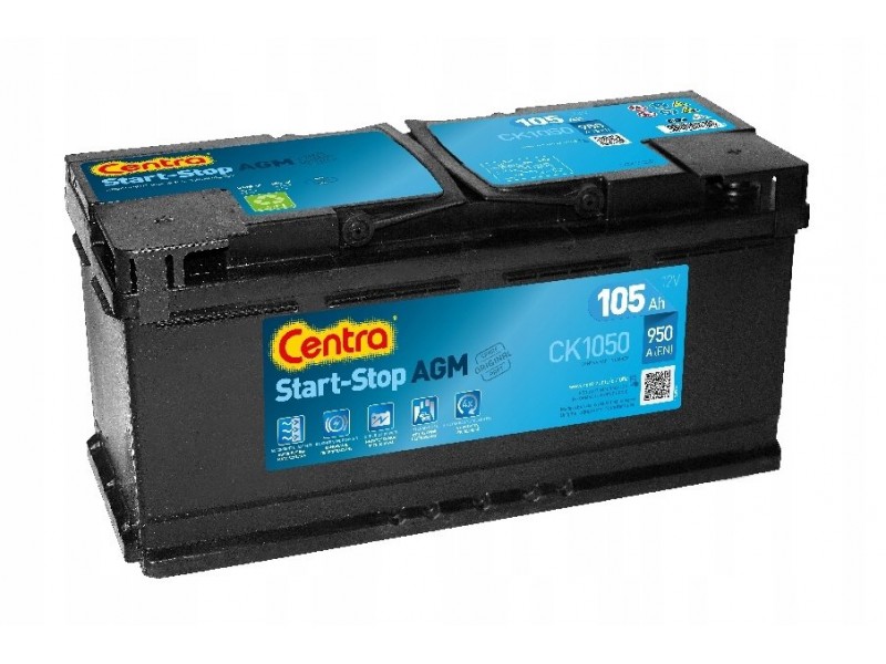 Аккумулятор Centra AGM CK1050 105 Ah